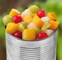 China Mixed Organic Canned Fruit , Low Calorie Canned Fruit Cocktail Refreshing Taste factory
