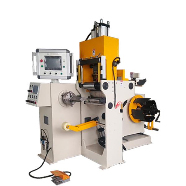 Quality 60 rpm Transformer Automatic Foil Winding Machine With Cold Pressure Welding for sale