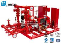 China Ductile Cast Iron Diesel Fire Pump Package 100PSI UL/FM/NFPA20 Listed factory