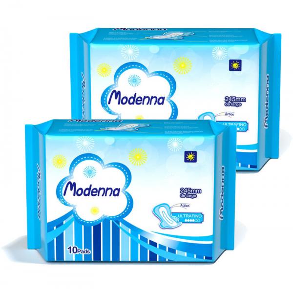Quality OEM Womens Period Pads High Absorbency Bamboo Menstrual Pads Skin Friendly for sale