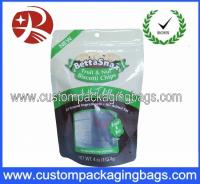 China Plastic Ziplock Stand Up Pouches Packaging For Biscuits / Cookies factory