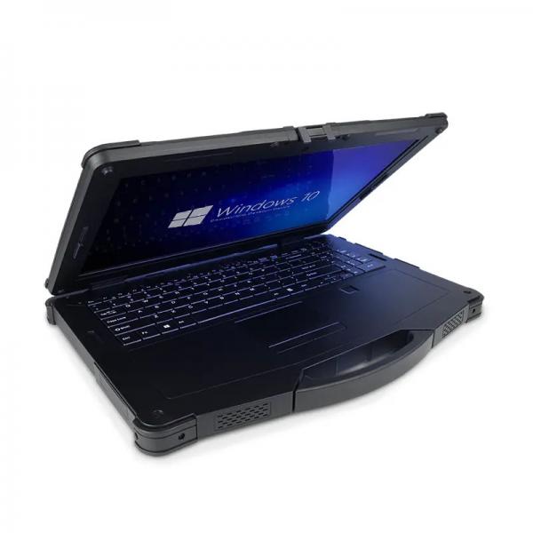 Quality Unlock Fingerprint Touch Screen Military Hardened Laptops 15 Inch for sale