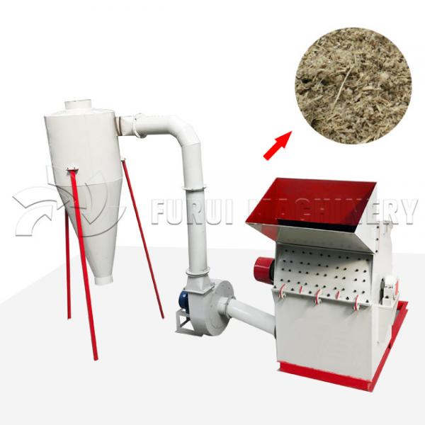Quality Large Capacity Wood Chip Grinder Automatic Wood Crushing White Color for sale