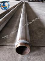 Buy cheap Deep Well Pipe Base Screen High Flow Capacity Outer Diameter 114mm from wholesalers