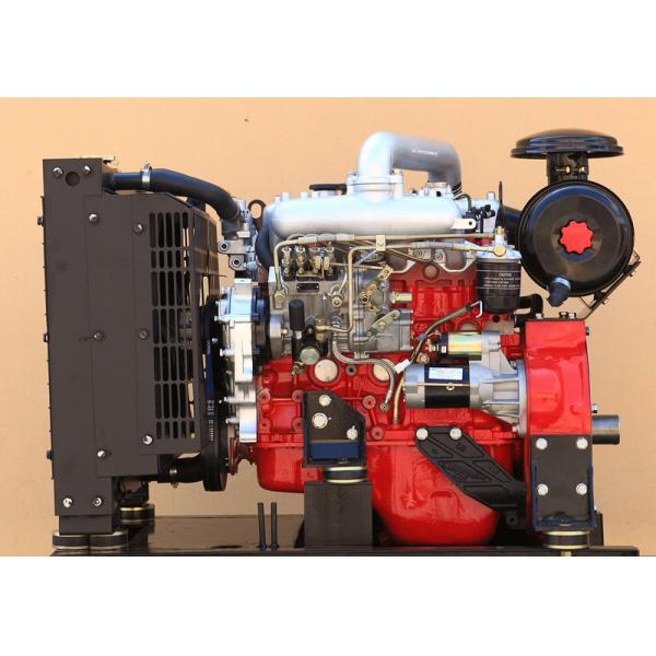 Quality 3000rpm 4JB1-TG3 diesel engine prime power 75KW for power of  the fire fighting pump in red for sale