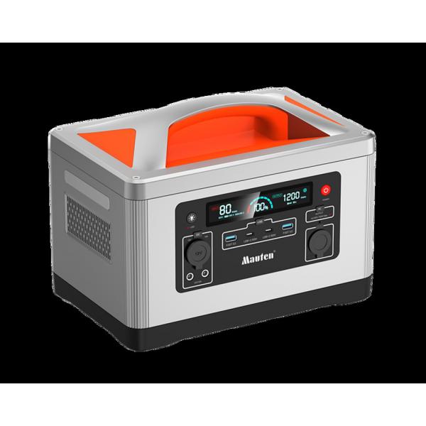 Quality 14kg Home Battery Power Station 1200W Lithium Ion Battery Solar Generator for sale