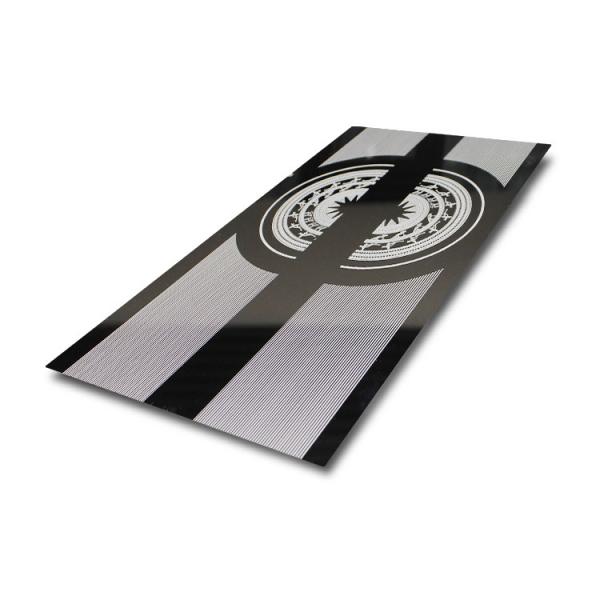 Quality Mirror Etched Rolled Elevator Stainless Steel Sheet For Door Decoration Anti Rust for sale