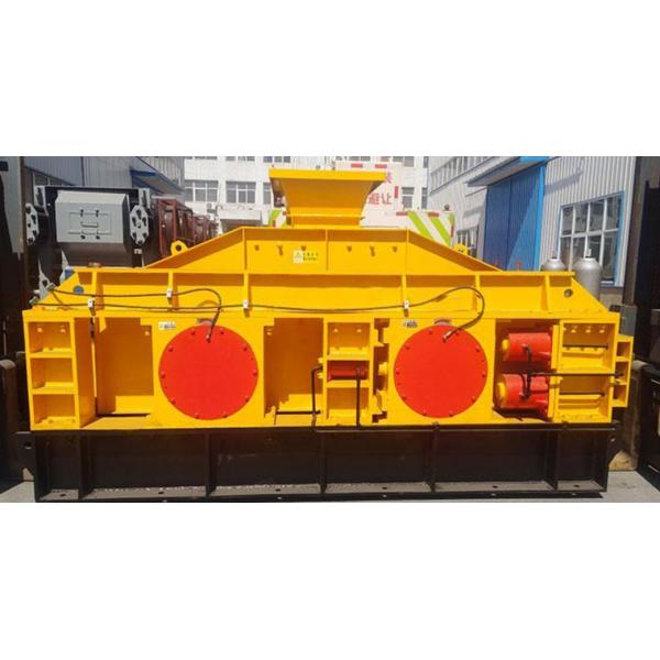 Quality Hydraulic Toothe Double Roller Crusher 1000mm Roller diameter Grinding System for sale
