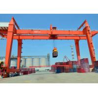 China OEM Double Girder Gantry Crane , 100 Ton Gantry Crane With 2 Trolley Hook factory
