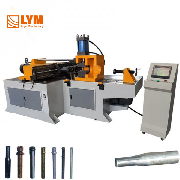 Quality Multi-Station Boiler Tube Slope Reducing Machine Steel Square Spiral Tube Forming Machine for sale