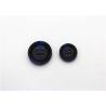 China Large Black And Blue Mens Blazer Buttons , Decorative Design 4 Hole Buttons factory