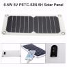 China A Grade Sunpower Thin Flexible Solar Panels 5V 5W For Outdoor Traving / Camping factory