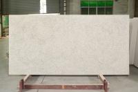 China Polished Quartz Marble Engineered Stone Vanity Top 3250x1850x20mm factory
