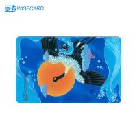 China 0.76mm ISO7810 PVC Hotel Key Card CR80 WCT Biometric Card With Different Chip for sale