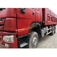 china HOWO 10 Wheel Used Dump Truck , 375hp Horsepower Sinotruk Howo 6x4 Dump Truck Used