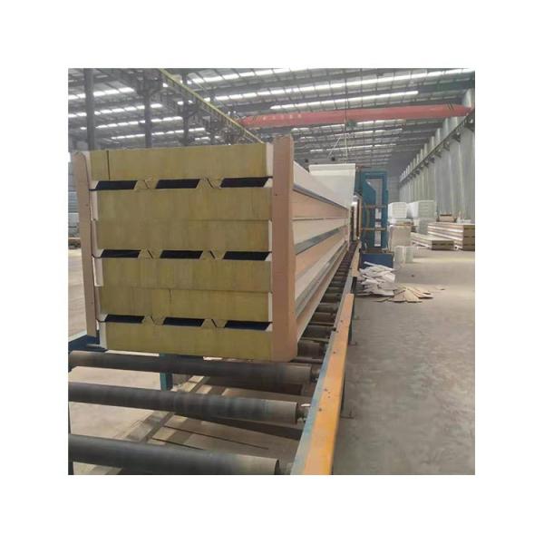 Quality CE Certified Panel Sandwich Rockwool 100mm Thickness For Industrial Insulation for sale