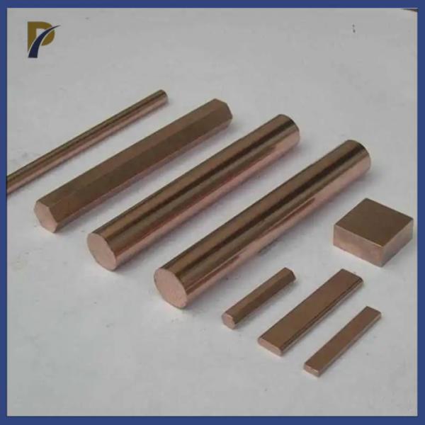Quality Bright Molybdenum Copper Alloy Rod For Aerospace Resistance Welding Electrodes MoCu alloy rod Molybdenum alloy rod for sale
