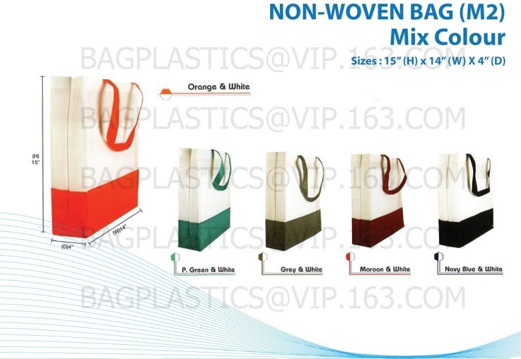 China pp nonwoven bag, promotional recycled glossy laminated pp nonwoven shopping bag, Foldable Nonwoven Bag, nonwoven tote sh factory