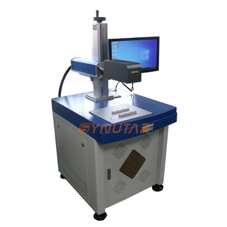 China Integrated 3D Laser Marking Machine Industrial 30W Metal Laser Engraving Machine factory