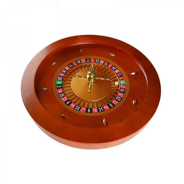 Quality Luxury Game Casino Roulette Wheel Professional Solid Wood Wheel for sale