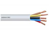 China 3core 2.5mm Flexible Wire With PVC Insulated and Jacket Multi-core Copper conductor cable factory