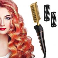 Quality LED Display 450F electric hot comb / Electric Pressing Comb For Black Hair for sale
