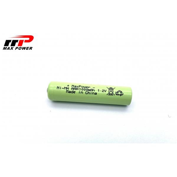 Quality AAA1000mAh 1.2V NIMH Rechargeable Batteries High Capacity With UL CE KC Certification for sale