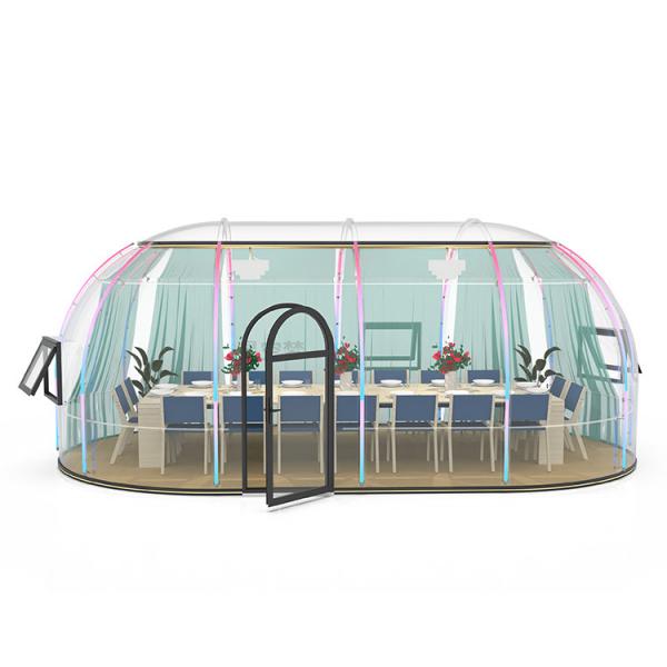 Quality Transparent Igloo Bubble Tent Snow Resistant Dining Bubble Tent for sale
