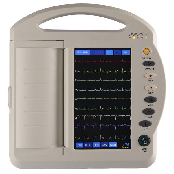 Quality 12 Channel 7 Inch Touch Screen ECG Machine Electrocardiograph Standard 12 Lead for sale