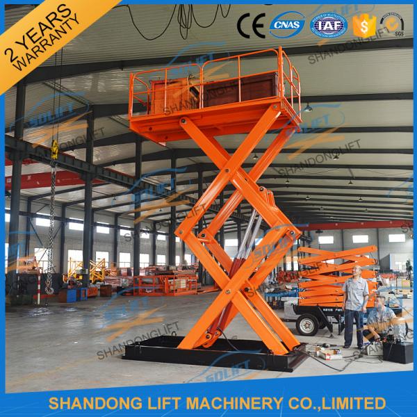 Quality Low Profile Lift Table Hydraulic Scissor Lift Table / Material Handling Lifts for sale