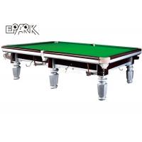 China oak Amusement Game Machines Billiard Pool Table With Automatically Ball Return System factory