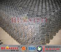 China 410S hexmesh refractory lining for lining Ducts factory