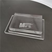 Quality 100% Virgin Lucite 8x4 Perspex Sheet Crystal Clear Cast Acrylic Sheet for sale