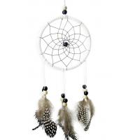 China Beautiful Dream Catcher hand-woven Dreamcatcher with white feathers for home wall decorations factory
