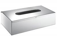 China Stainless Steel Type Of Paper Dispenser On Desk Satin finish nakin holder paper tissue dispenser table top factory