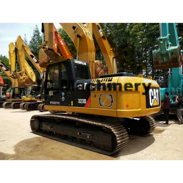 Quality 2014 Slightly Used CAT Excavators CAT 323D With 23 Ton Capacity 600mm Shoe Size for sale