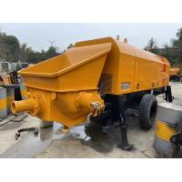 Quality HBT6013C-5 Used Concrete Trailer Pump 2019 Sany Concrete Equipment for sale
