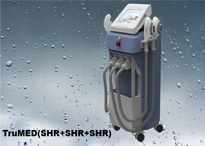 China Women SHR Hair Removal Machine , IPL Skin Rejuvenation Machine With LCD Touch Screen factory