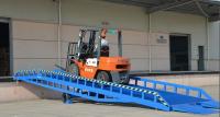 China 8 ton capacity china hydraulic mobile dock yard ramp for forklift factory