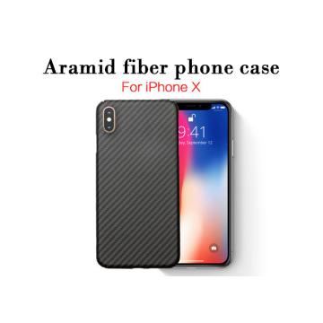 Quality Bulletproof Wireless Charging Aramid Phone Case For iPhone X for sale