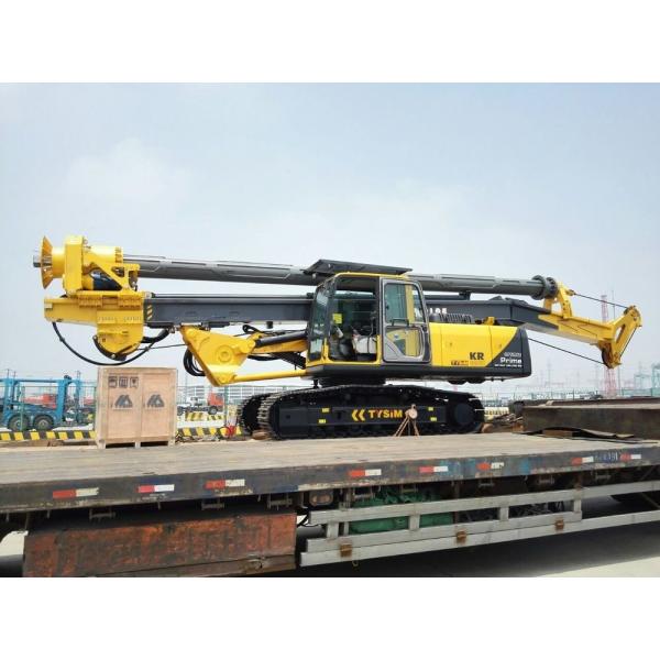 Quality 37 m / 45 m Drilling Depth Piling Rig Machine , Foundation Drill Rigs 34 T Overall Weight Max. drilling diameter 1300 mm for sale
