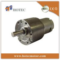 China low backlash 37mm geared dc motor with encoder for sale