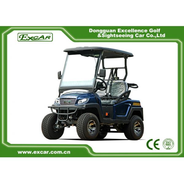 Quality Four Wheel Fuel Type 48 Volt Electric Golf Carts 2 Seater , Charging Time 8-10 Hours for sale