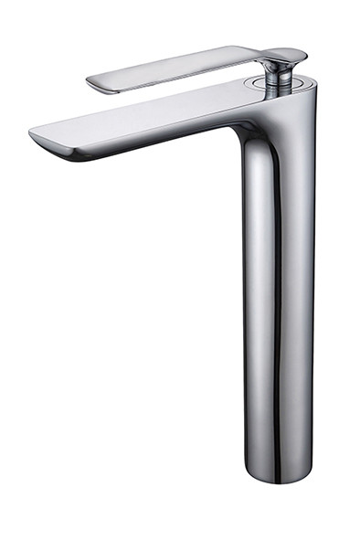 Quality Chrome Brass Basin Mixer Faucet Single Lever Bathroom OEM for sale