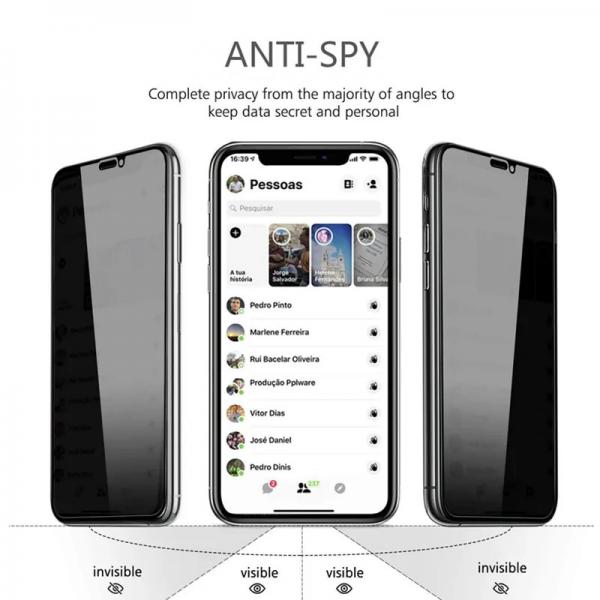 Quality Anti SPY Privacy Screen Protector Silk Anti Fingerprint For MOTO G62 G82 for sale