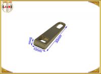 China Custom Metal Zipper Slider Replacement Parts For Luggage / Purse / Backpack / Coat factory