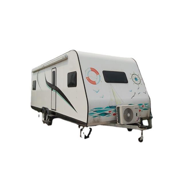 Quality 2-8 Persons Fiberglass Molded Travel Trailers Customizable Battery Mini Rv Camper for sale