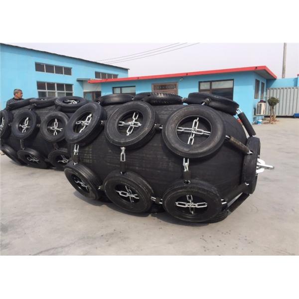 Quality Customized Natural Pneumatic Marine Fender Durable With Chain And Tire Net for sale