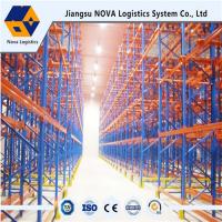 China Durable Drive Through Racking System Industrial Metal Storage Racks Automation Control factory