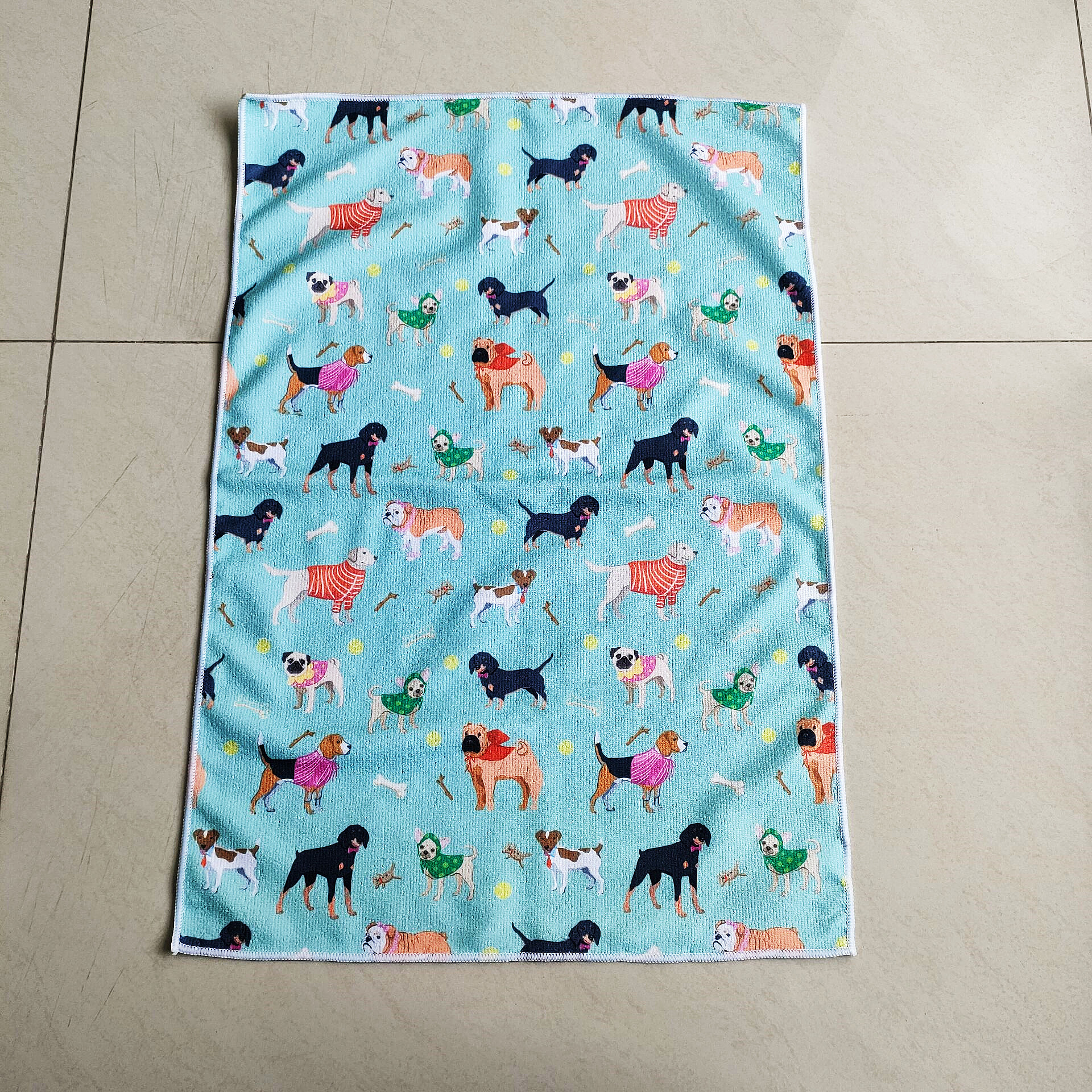 China Kids sand free Animal print beach towels for kids factory